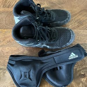 Bundle of youth wrestling gear